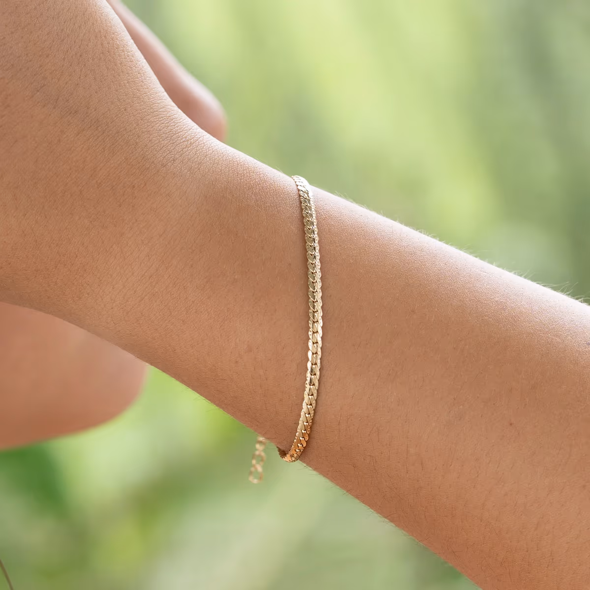 Pulsera Grabada 3mm × 17cm